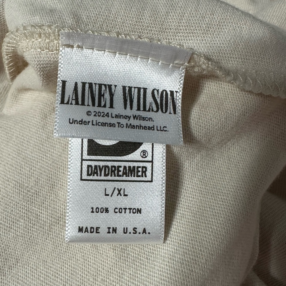Daydreamer Lainey Wilson Heart Like A Truck Long Sleeve Tee, $99 NWT, Size L/XL - Picture 8 of 10